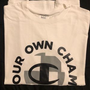 White mens large T-shirt